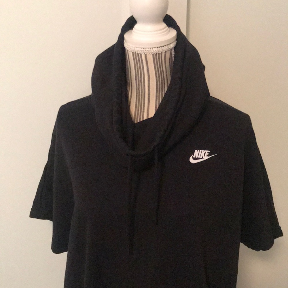 Ladies Nike Short Sleeve Sweatshirt Pullover - Picture 3 of 6